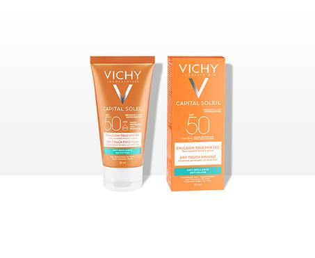 VICHY CAPITAL SOLEIL Emulsion Toucher Sec SPF 50  50 ML