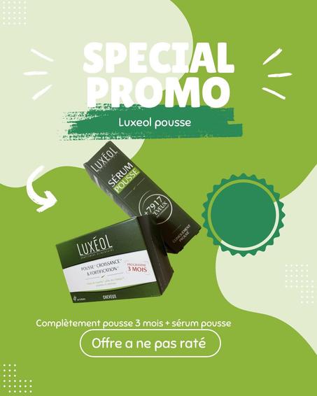 Luxeol PACK 1 Spécial pousse Croissance & fortification (Offre Limitée )