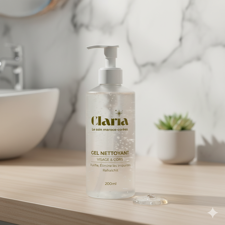 GEL NETTOYANT VISAGE & CORPS