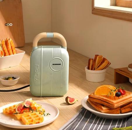 😍صانعة السندويشات الكهربائية 6 في 1 🔥 جهاز متعدد الاستخدامات