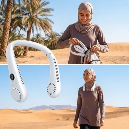 مروحة الرقبة المحمولة
