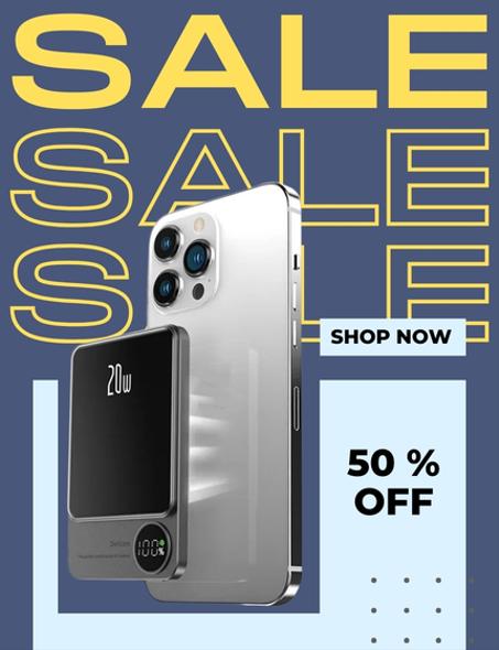 لشاحن المغناطيسي بقدرة شحن سريعة وشحن لاسلكي