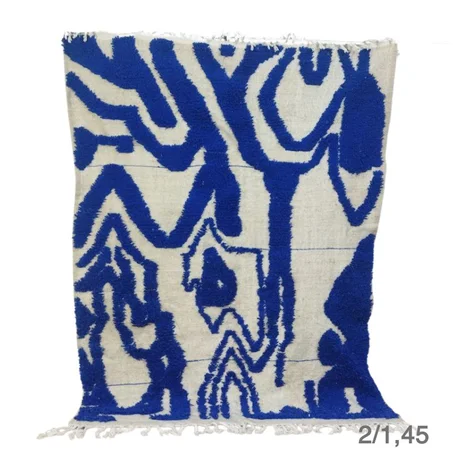 8- kechart - Unique Custom Colored Moroccan azillal rug, Authentic Moroccan rug, Beni melal atlas rug, berber rugs, Moroccan rug,Tapis berbere  -245/145 cm