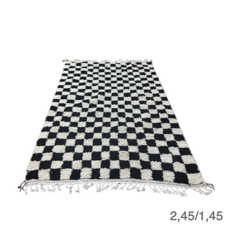 9- ARTISTIC WOOL RUG, Moroccan Colorful Rug, beni mellal  Carpet, handmade rug, Berber Carpet, Colorful Wool Rug, Tapis Berbere -245/145 cm