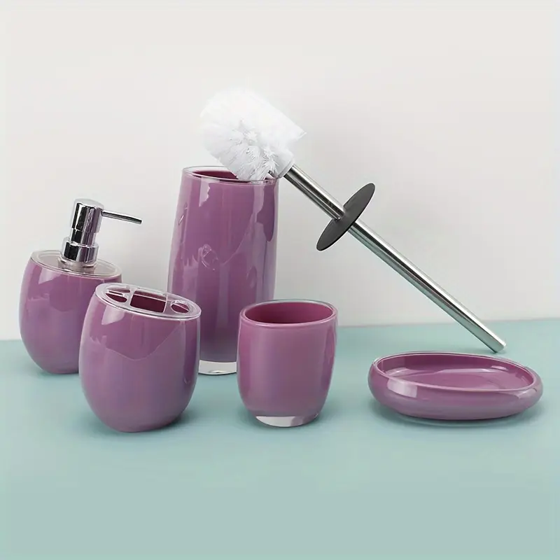 Ensemble d'accessoires de salle de bain 5pcs