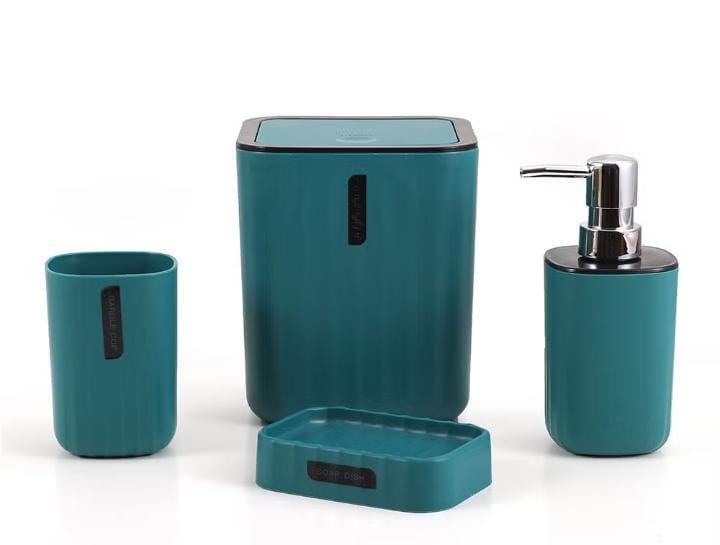 Ensemble d'accessoires de salle de bain 8 pièces design moderne et élégant