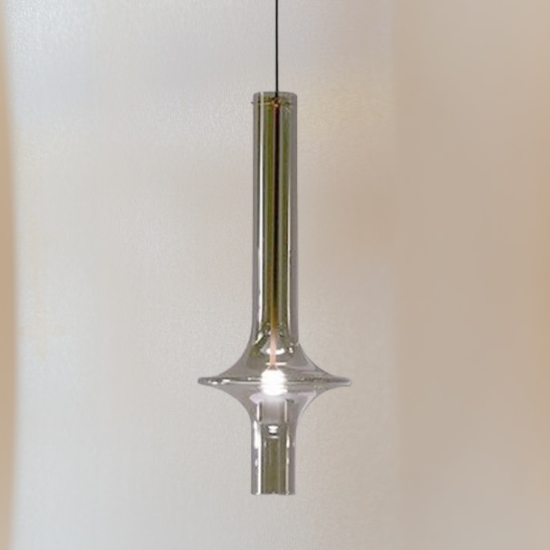Suspension tube à essai en verre de luxe nordique