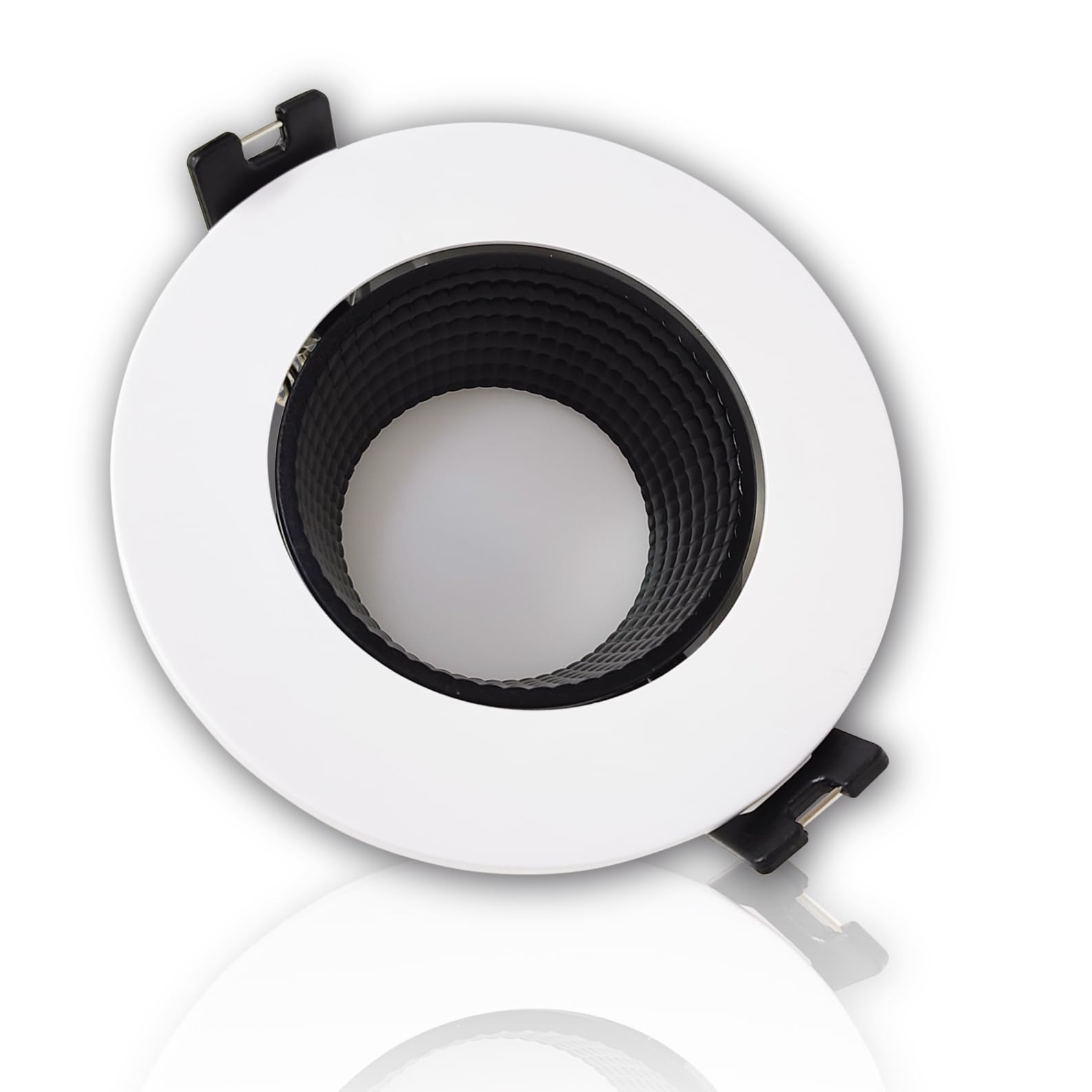 Spot Encastrable Blanc Noir Rond