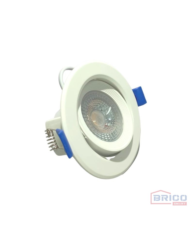 Spot LED rond réglable TULIP 6500K