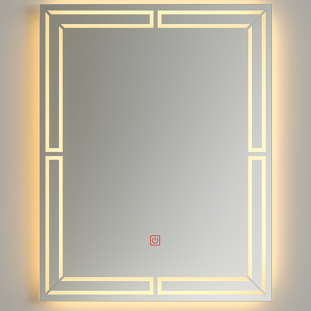 Miroir LED 4 mm 60*80cm Rectangulaire