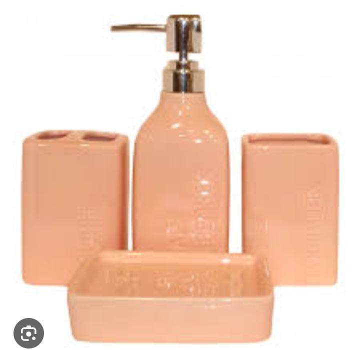 Ensemble salle de bain 4 pièces porcelaine
