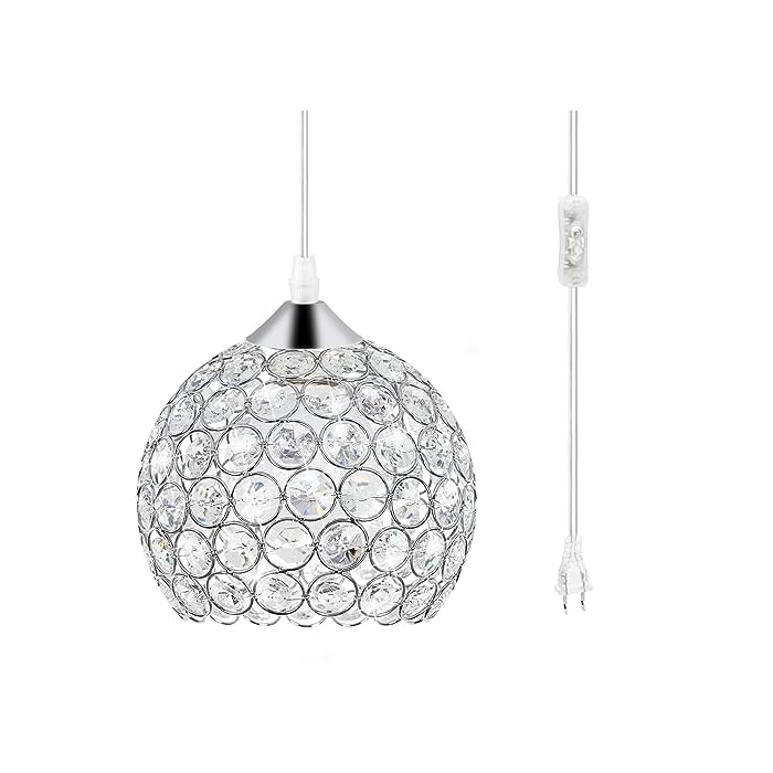 Plafonniers Suspensions Moderne Simple Cristal Lustre