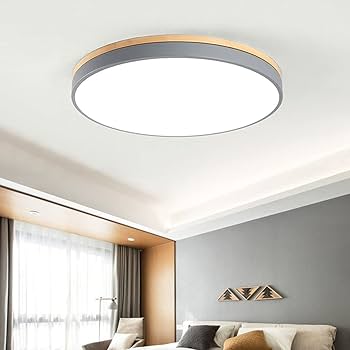 SHUANGZ Plafonnier Rond Plafonnier LED Moderne Lumière Blanche Ultra-Mince Économie D'énergie Luminaire Encastré Luminaire Facile À Installer