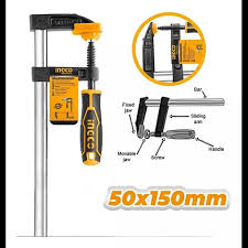 Pince inGCO F 50 en 200 mm avec poignée en plastique, 2724711556967