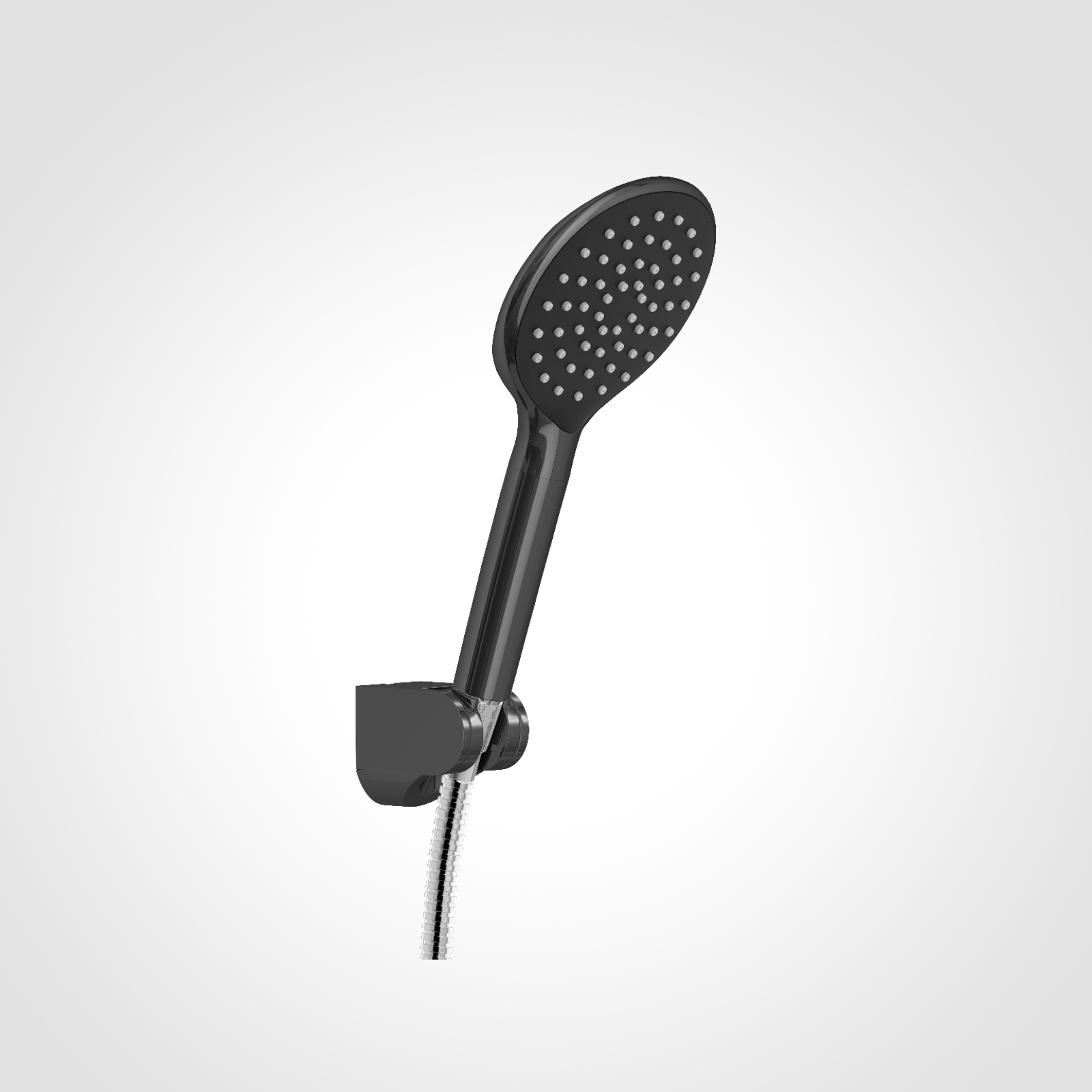 kit de Douche Rond Noir