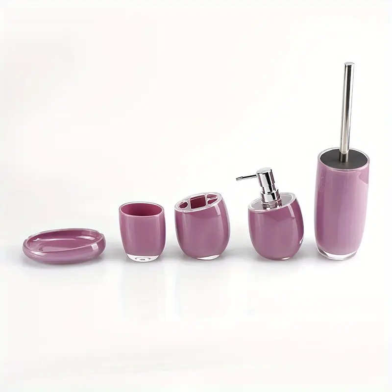 Ensemble d'accessoires de salle de bain 5pcs