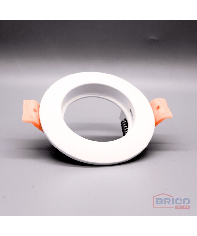 Spot aluminium  POPPY - blanc rond