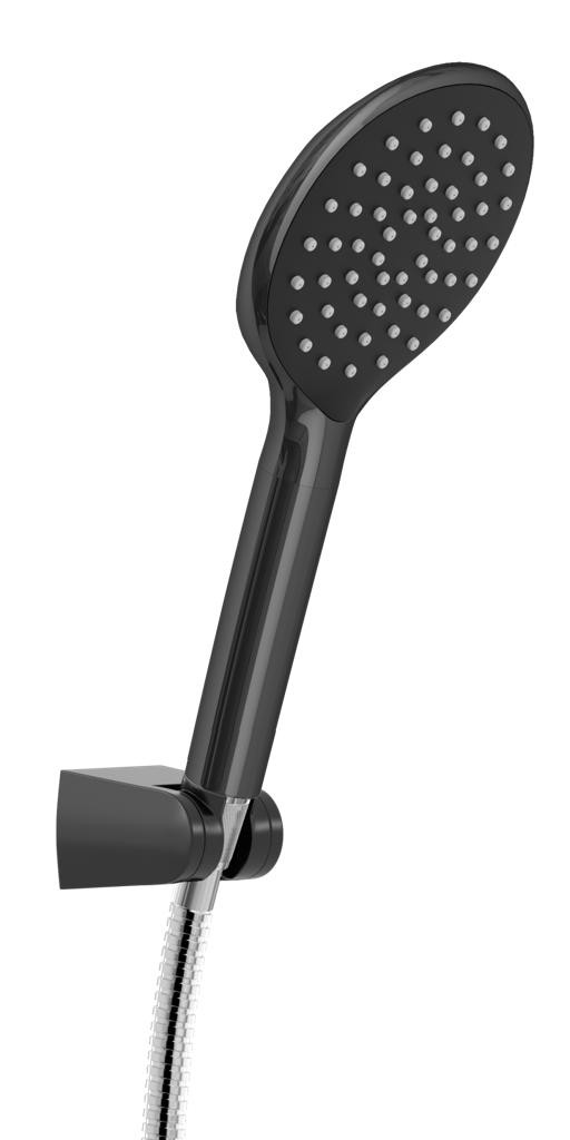 kit de Douche Rond Noir