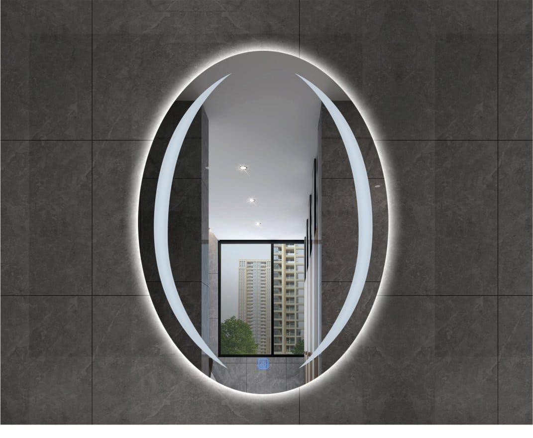 Miroir mural LED Oval - ELORA