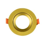 SPOT ROND ORIENTABLE PVC GOLD ADA