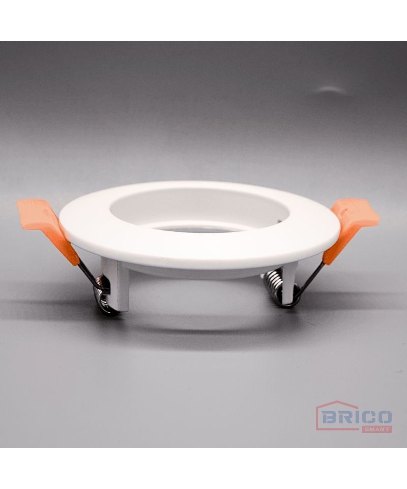 Spot aluminium  POPPY - blanc rond
