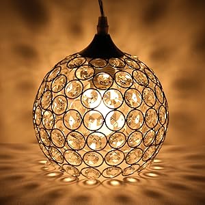 Plafonniers Suspensions Moderne Simple Cristal Lustre
