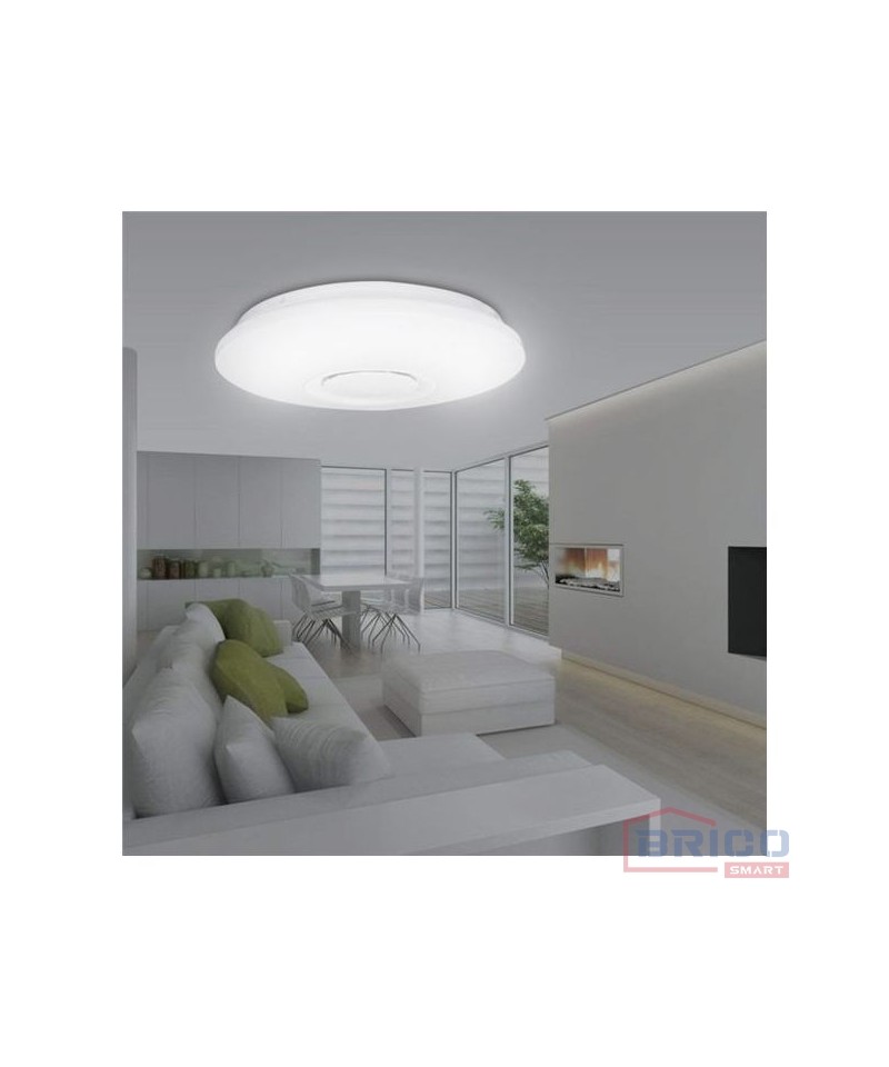 Plafonnier LED Bluetooth, haut-parleur
