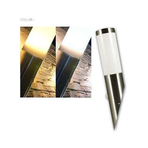 Applique murale d'extérieur lampe de jardin en acier inoxydable
