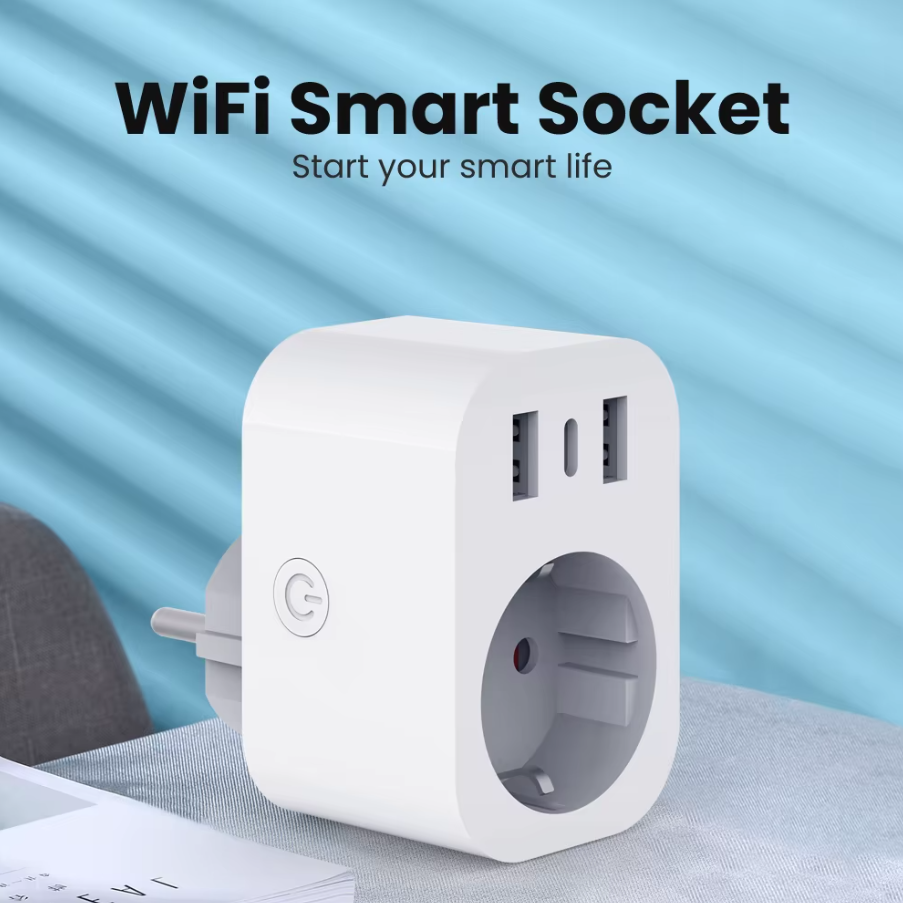 2 USB + 1 USBc بريز ذكي