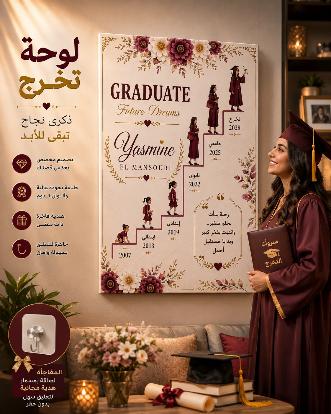 لوحة سنوات المجد 🎓
