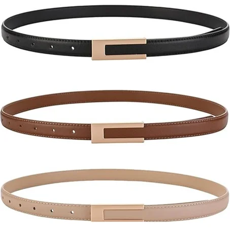 احزمة جلدية قابلة للتعديل للنساء والسيدات