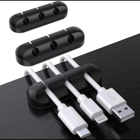 مشابك ممغنطة ذاتية اللصق لتنظيم الكيبلات