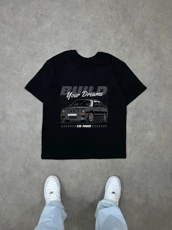 T-shirt BMW E30 (Oversized/Simple)
