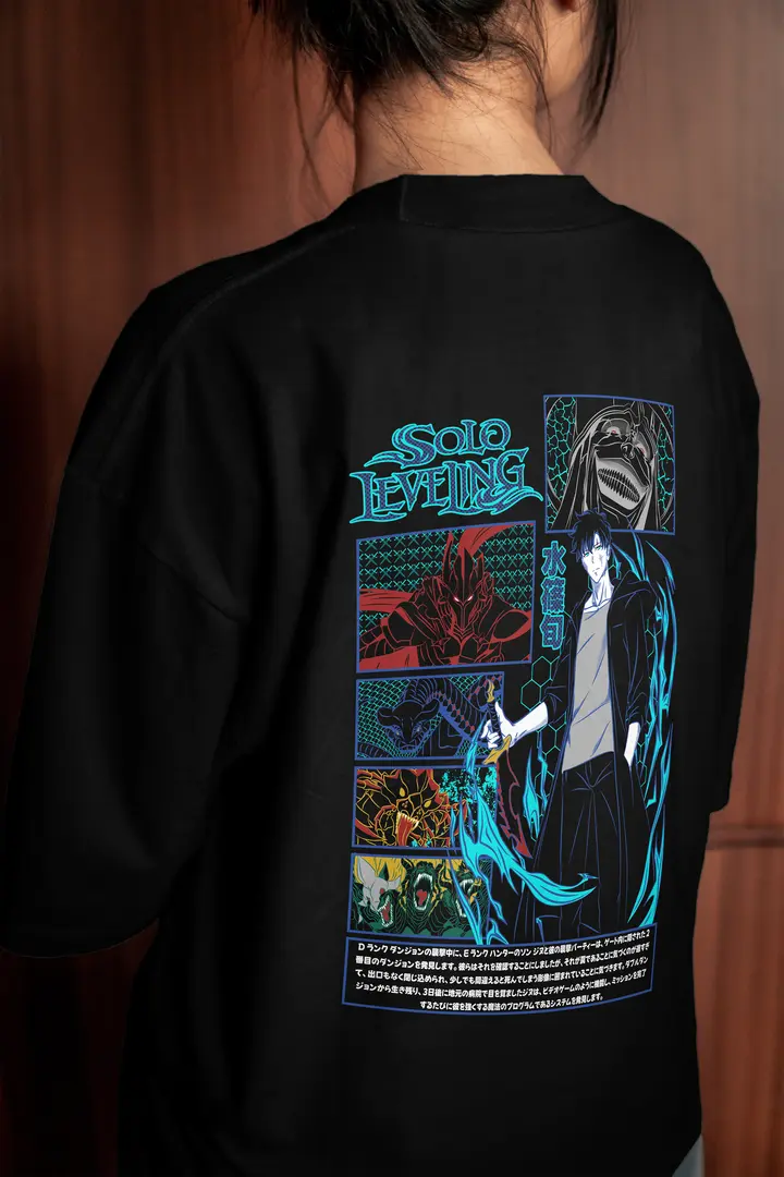 T-shirt Solo Leveling Shadow Of The Dungeon (Oversized/Simple)