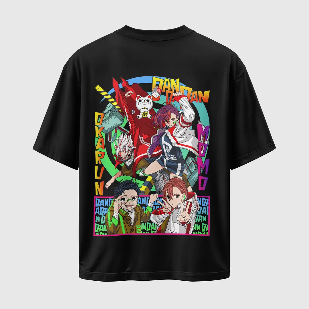 T-shirt DanDaDan (Oversized/Simple)