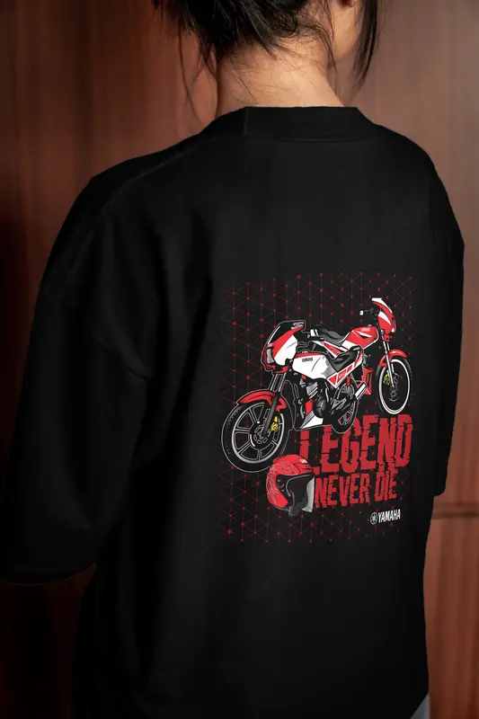 T-shirt Legends Never Die (Oversized/Simple)