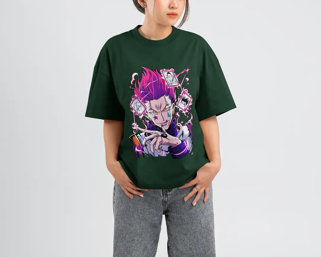 T-shirt Hunter X Hunter Hisoka  (Oversized/Simple)