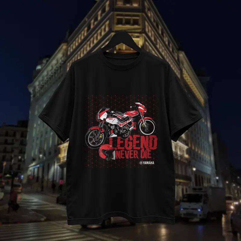 T-shirt Legends Never Die (Oversized/Simple)