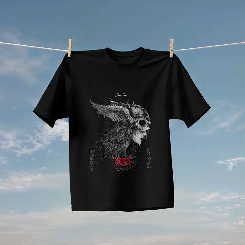 T-shirt Valkyrie Hound (Oversized/Simple)