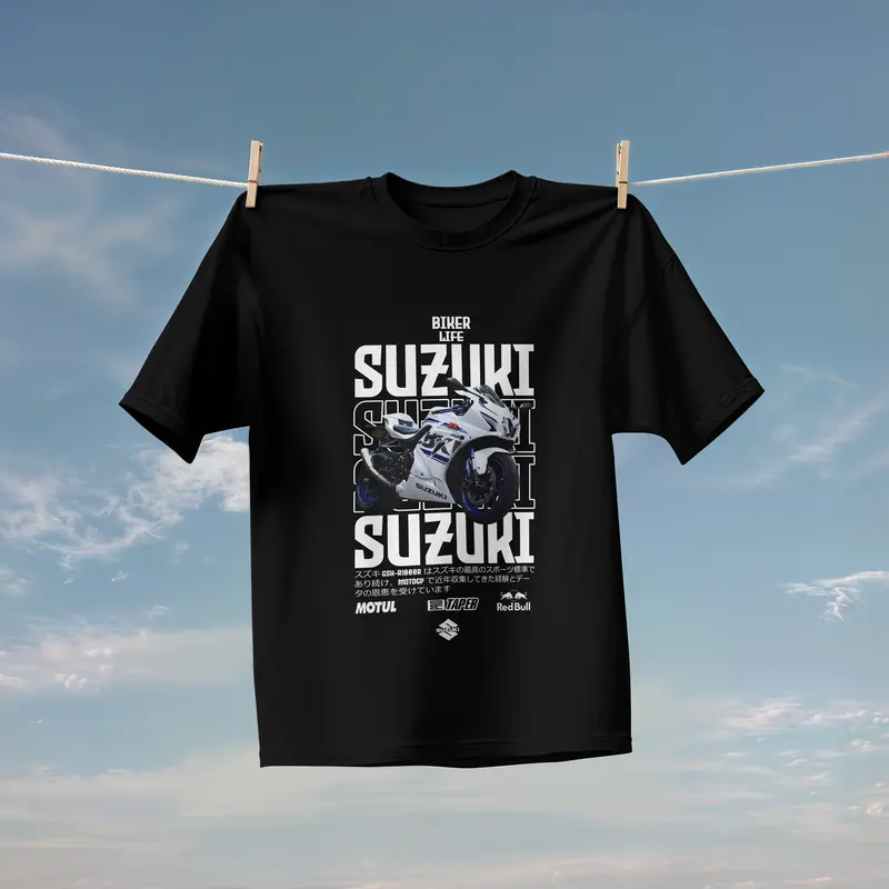 T-shirt Suzuki(Oversized/Simple)