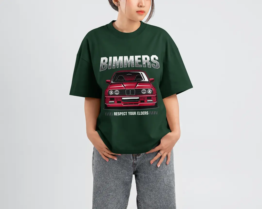 T-shirt BMW Respect Your Elders (Oversized/Simple)