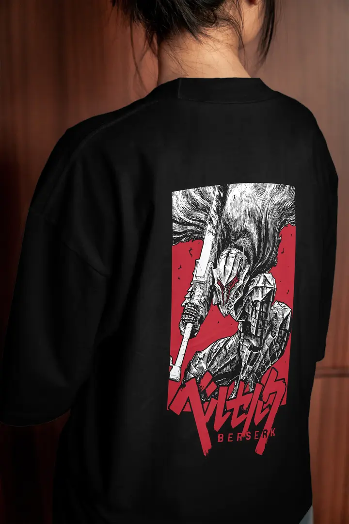 T-shirt Berserk Guts (Oversized/Simple)