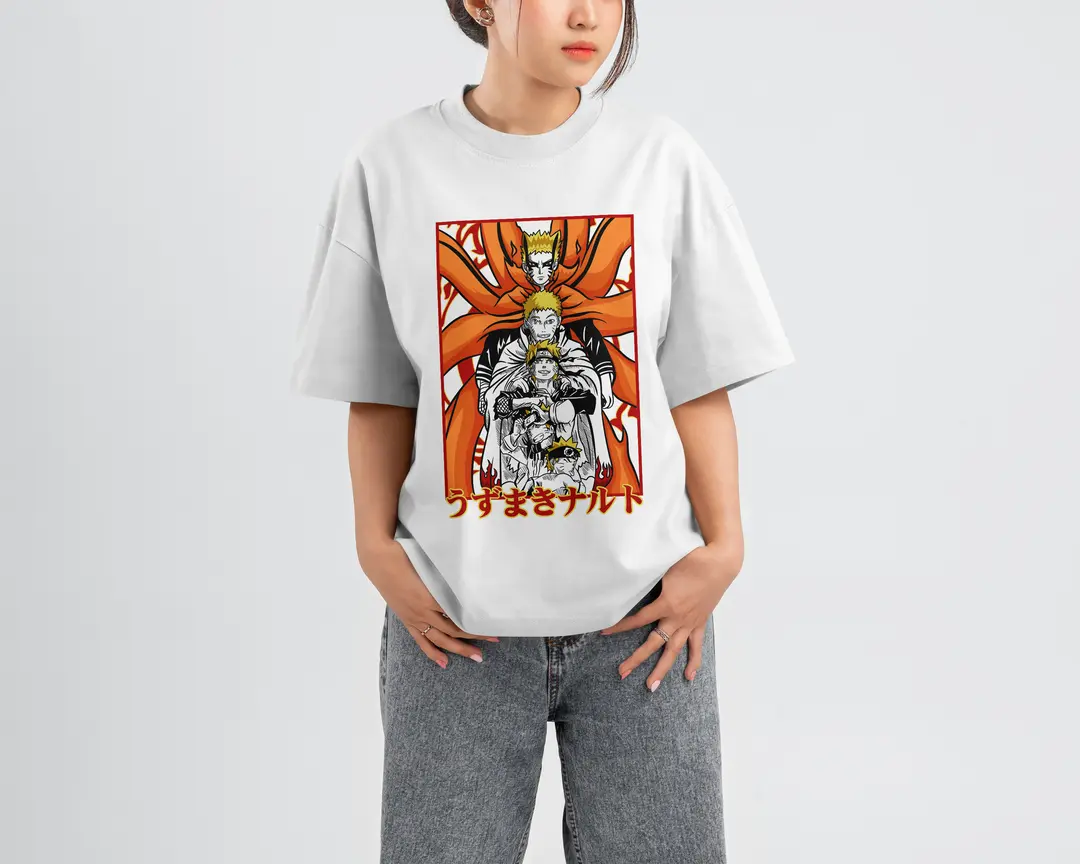 T-shirt Naruto Uzumaki (Oversized/Simple)