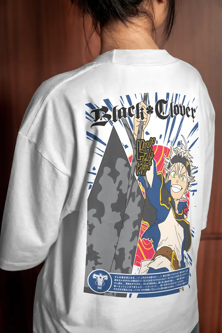 T-shirt Black Clover (Oversized/Simple)