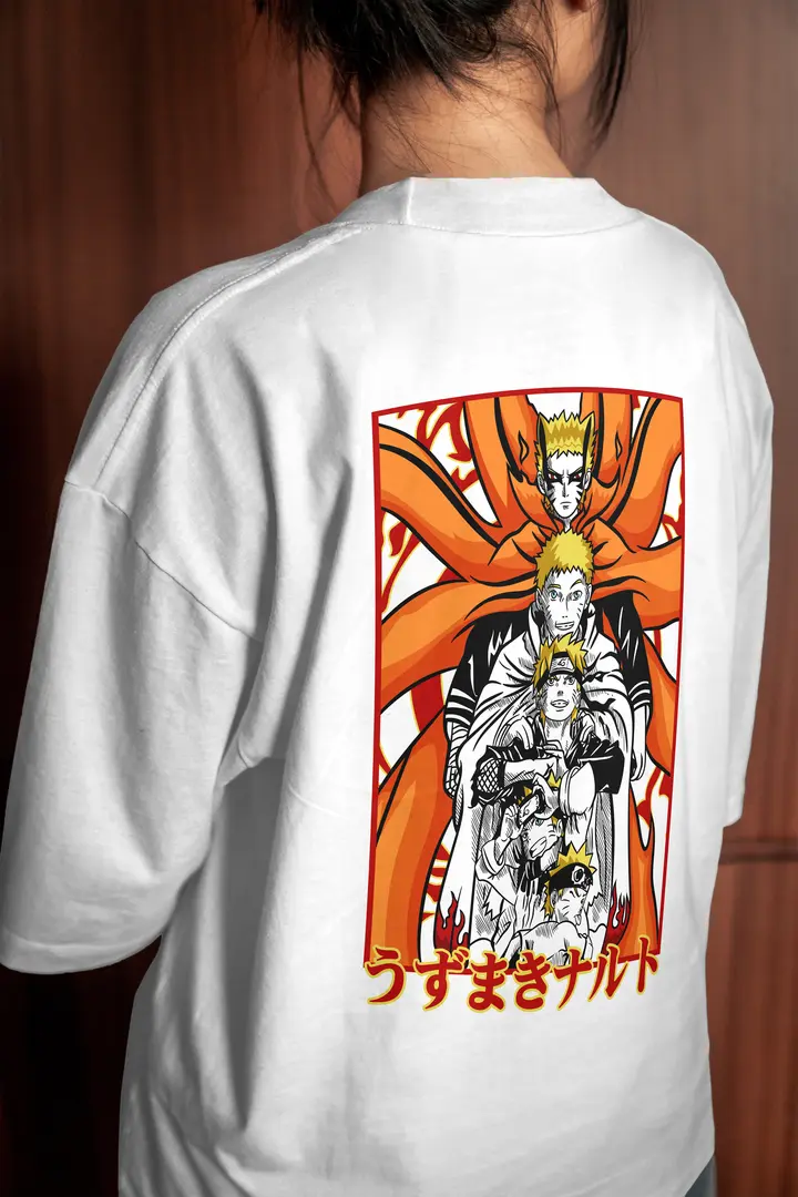 T-shirt Naruto Uzumaki (Oversized/Simple)