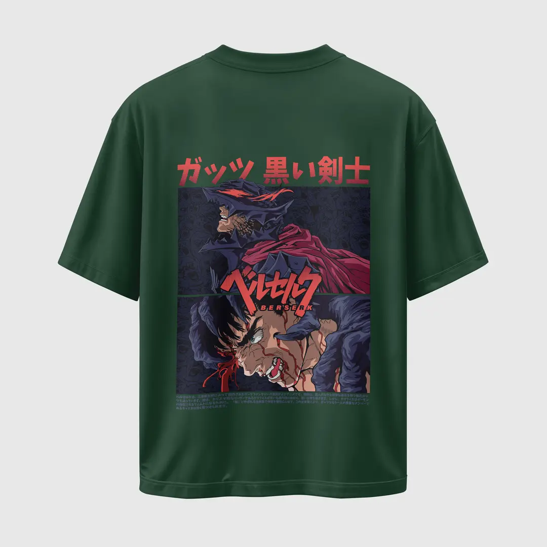 T-shirt Berserk  ETERNAL VENGEANCE (Oversized/Simple)