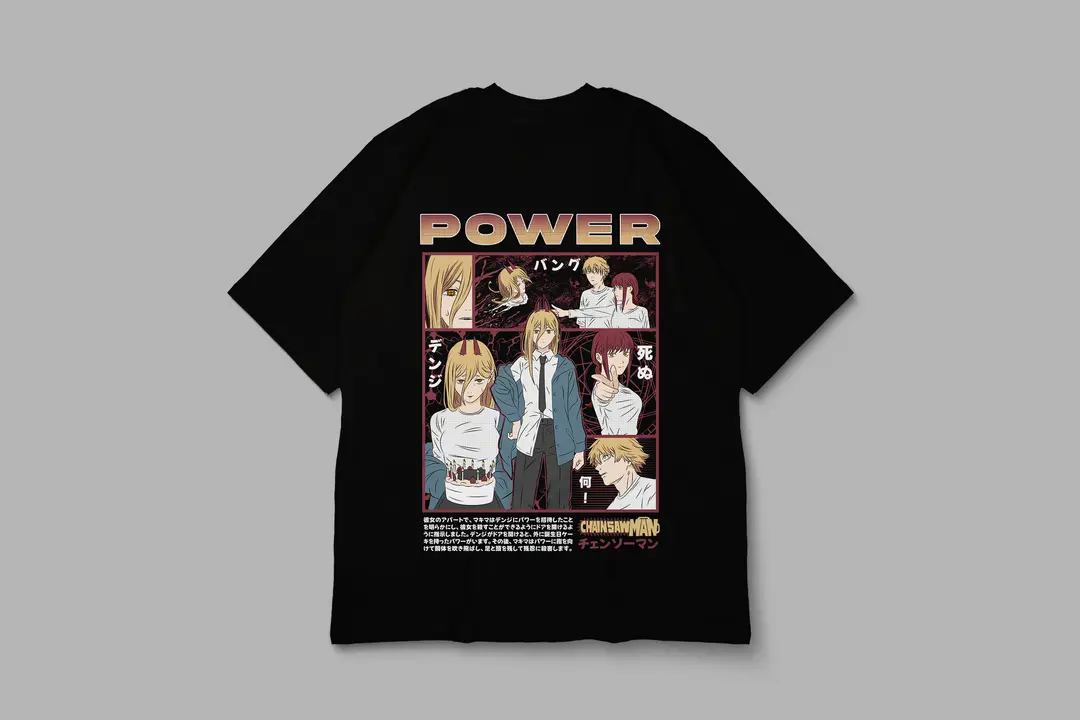 T-shirt Chainsaw Man Makima (Oversized/Simple)