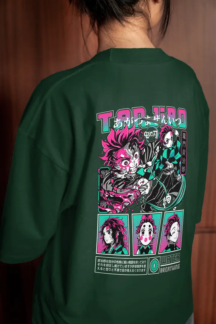 T-shirt Demon Slayer Tanjiro(Oversized/Simple)