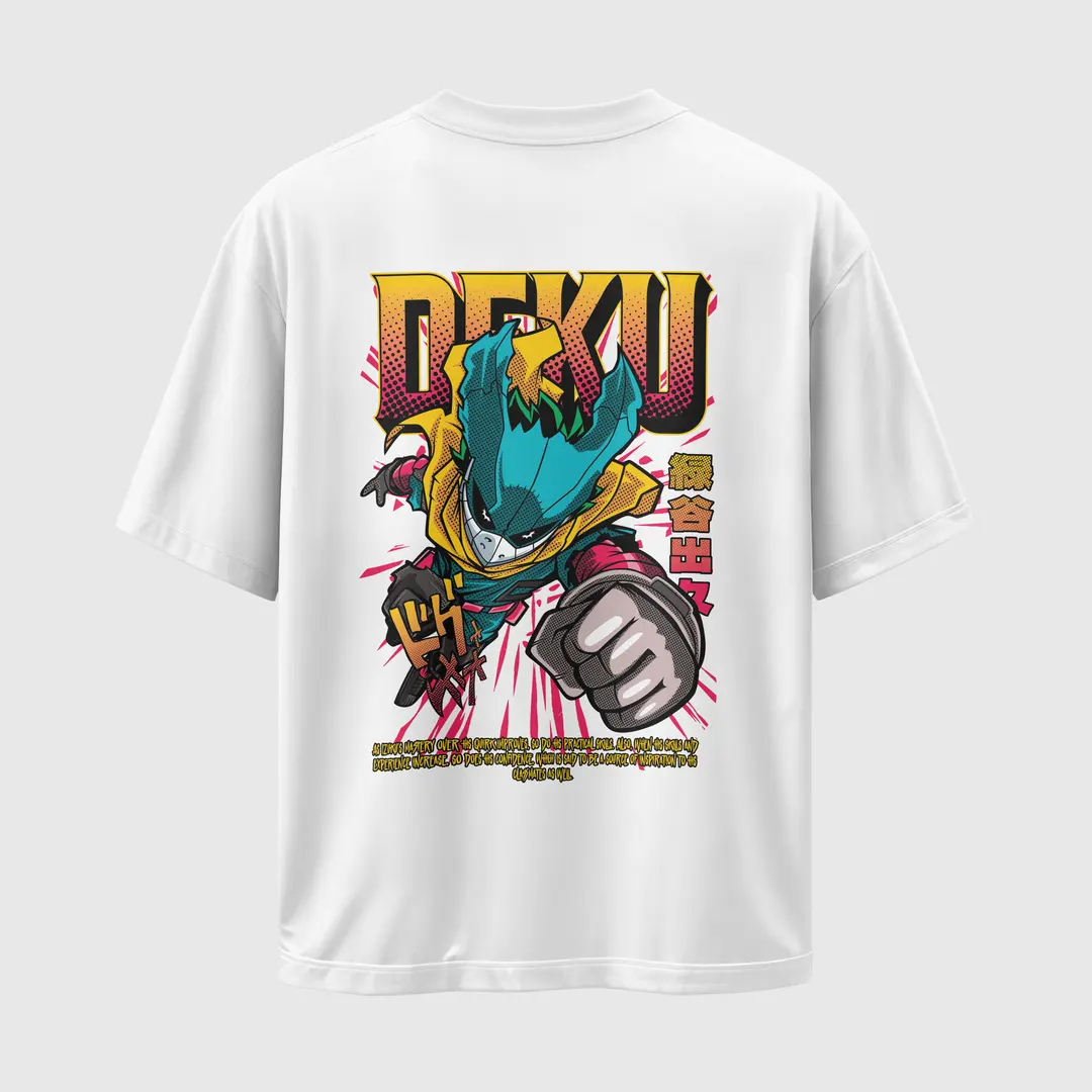 T-shirt Deku (Oversized/Simple)