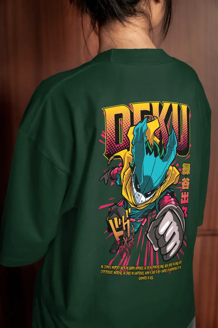 T-shirt Deku (Oversized/Simple)